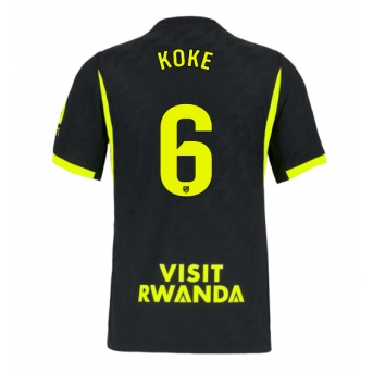 Atletico Madrid Koke #6 Maglia Gara Trasferta Repliche 2026-27 Maniche Corte